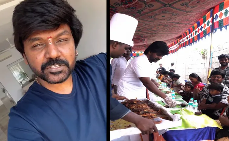 అమ్మ పేరుతో పేదలకు రుచికరమైన భోజనం: రాఘవ లారెన్స్ 
