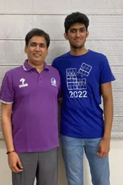 World Sudoku and Puzzle Cship 2025 : Father and son to shine4