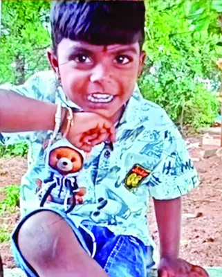 బాలున్ని మింగిన ఫారంపాండ్