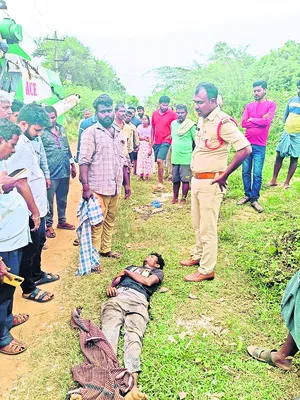 విద్యుదాఘాతంతో వ్యక్తి మృతి 