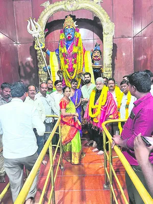మైసిగండి మైసమ్మ సన్నిధిలో శాసనసభ స్పీకర్