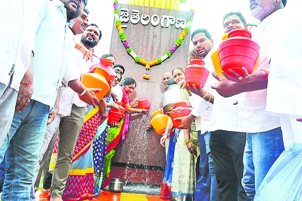 కాళేశ్వరంపై కాంగ్రెస్ కుట్ర