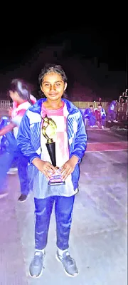 కబడ్డీ పోటీల్లో తరంగిణి ప్రతిభ