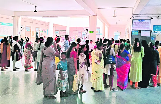 తల్లులకు ఓపీ పరీక్ష