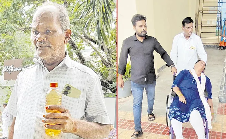 Suicide attempts due to problems not being resolved in PGRS: Andhra pradesh