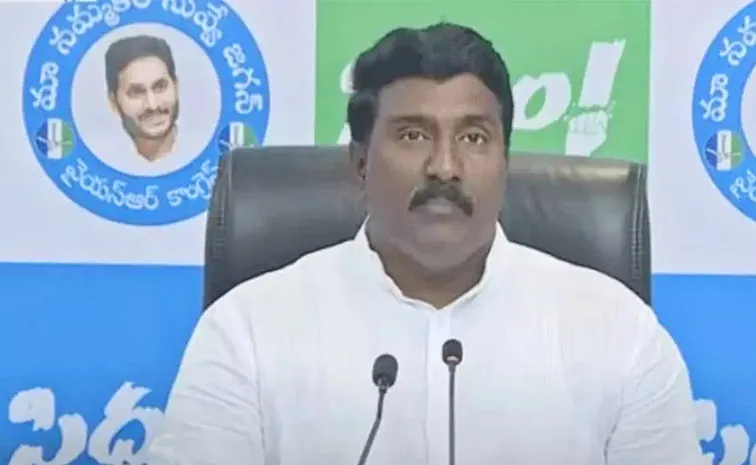 YSRCP Leader Potina Mahesh On YSR Vardhanthi