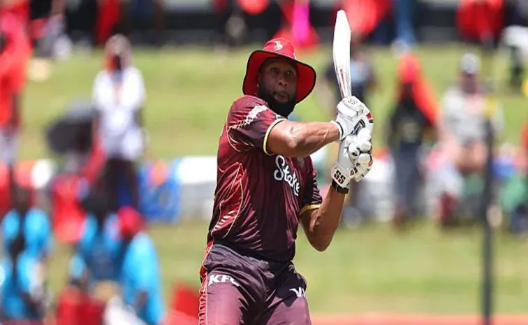 CPL 2025: Kieron Pollard Hits 7 Sixes In 8 Balls Vs SKNP
