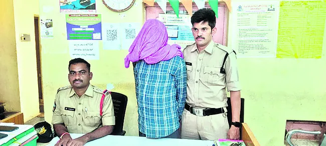 గంజాయి కేసులో నిందితుడి అరెస్టు 