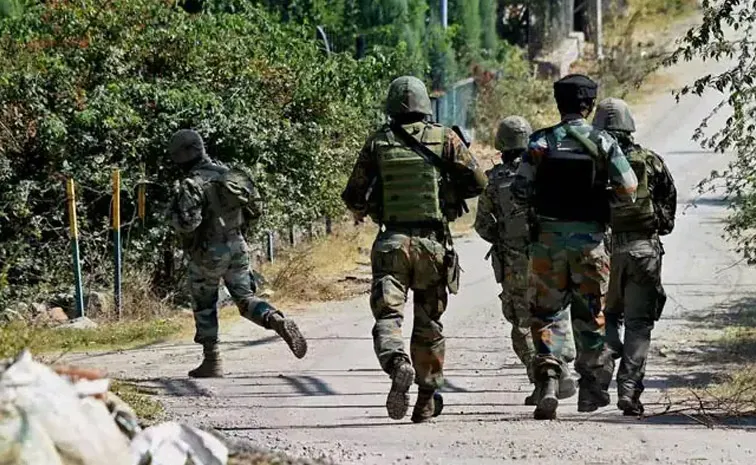 unfight Between Security Forces and Terrorists in jk Udhampur