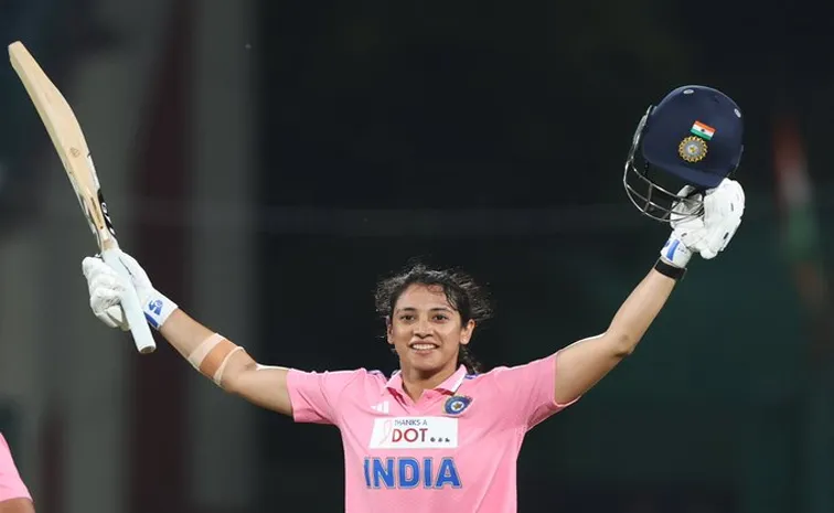 Mandhana Record Century goes into vein, australia beat team india by 43 runs in 3rd odi