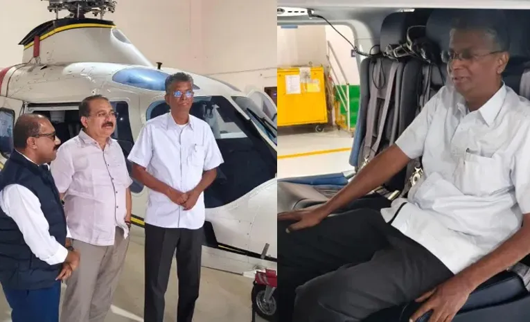 Satish Jarkiholi Buys A New Helicopter