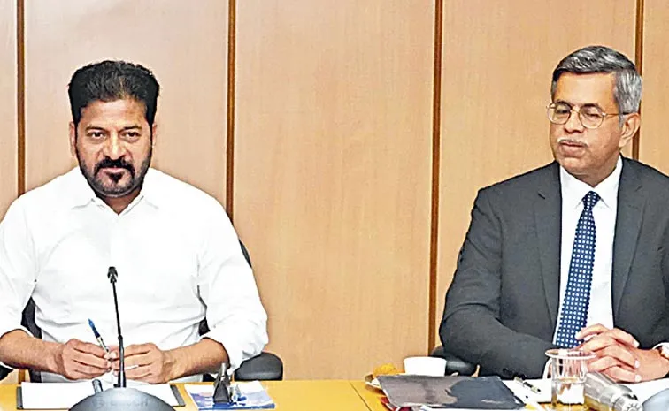 Revanth Reddy Meets Telangana High Court Chief Justice Aparesh Kumar Singh