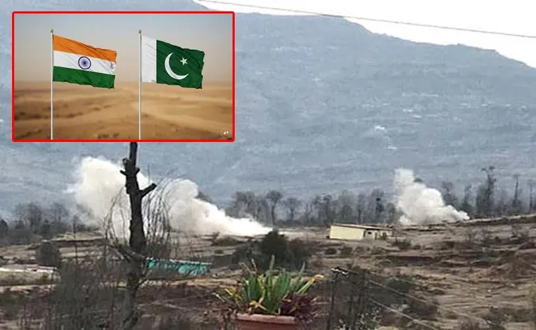 Pak Army ceasefire violations At Jammu Kashmir LOC