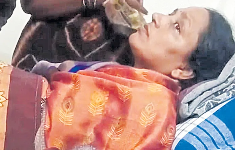 TDP leaders attacked a woman