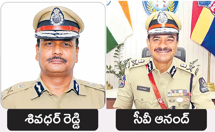 Shivadhar Reddy, CV Anand both are in DGP Post Race
