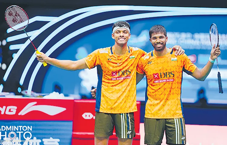 Satwik and Chirag pair in China Masters final