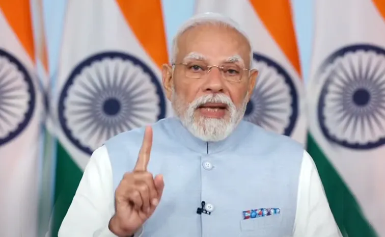 PM Modi speech live updates