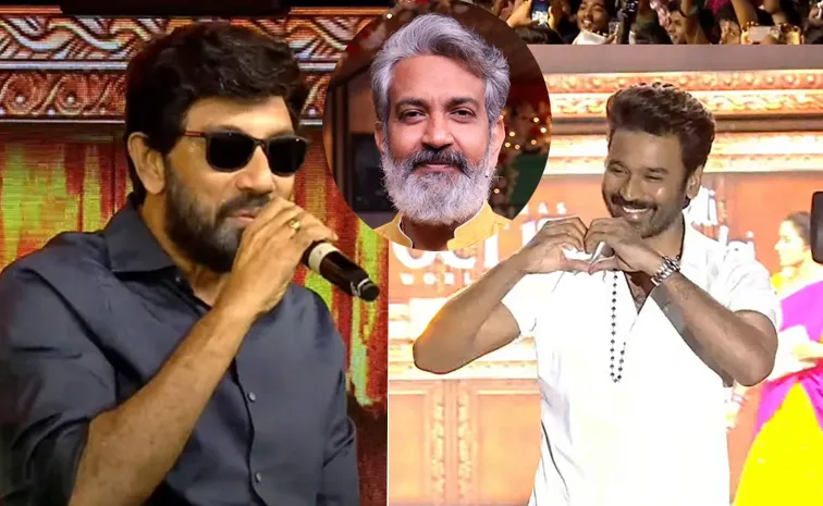 Sathyaraj Compares Dhanush And Rajamouli Direction