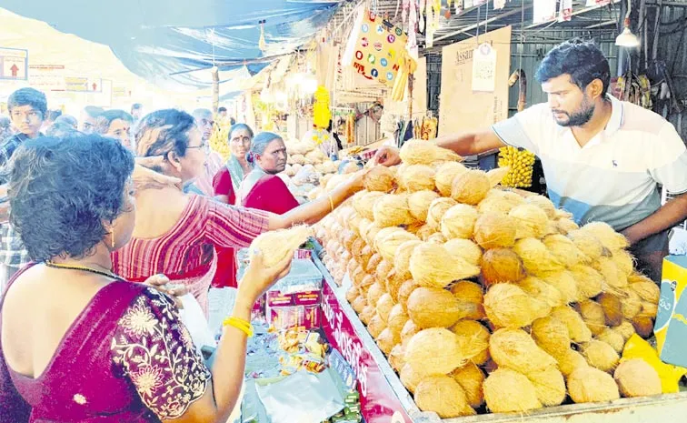 Coconut Prices Rise in Andhra Pradesh