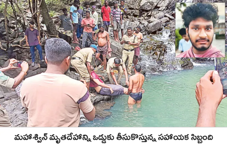 Student dies after falling into Lodi waterfall Mulugu district