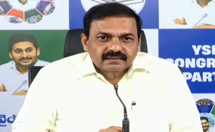 Kakani Govardhan Reddy Fires On Chandrababu Negligence Over Farmers