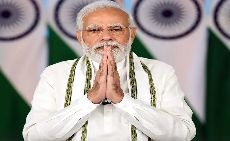 శ్రావ్యమైన కీర్తనతో నవరాత్రులకు ప్రధాని మోదీ స్వాగతం