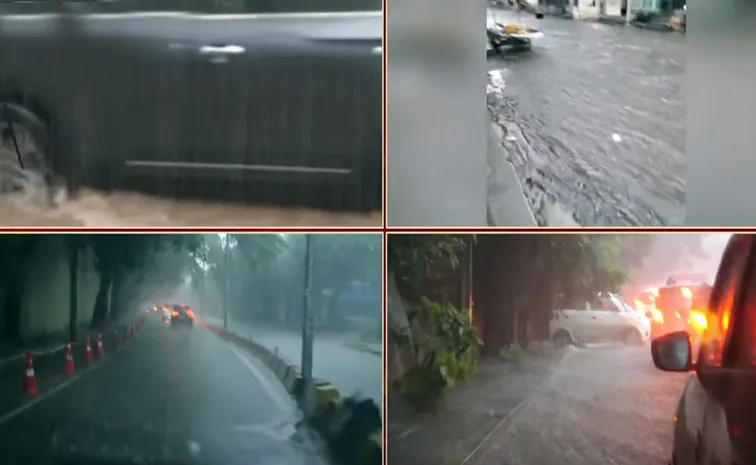 Heavy Rain In Hyderabad Sept 22nd