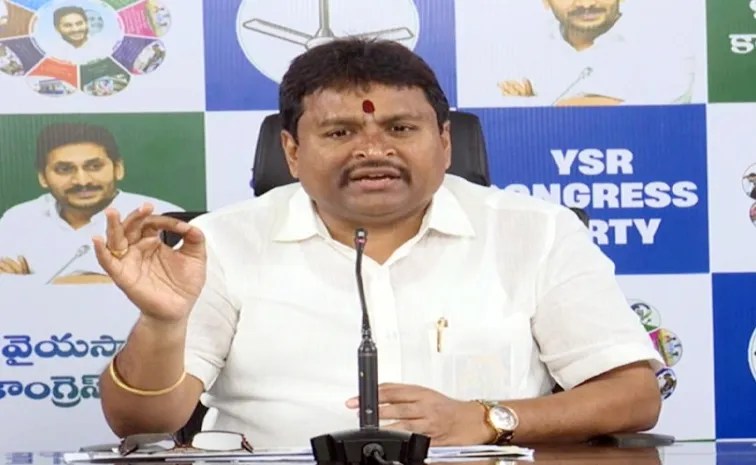 Ex Minister Vellampalli Srinivas Fires On TTD Chairman BR Naidu