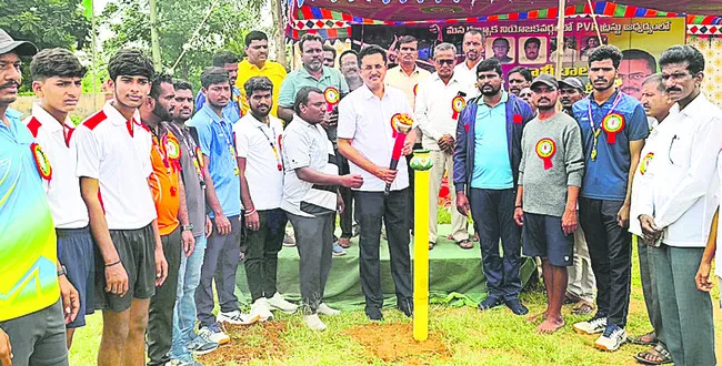క్రీడల అభివృద్ధికి ప్రభుత్వం కృషి 