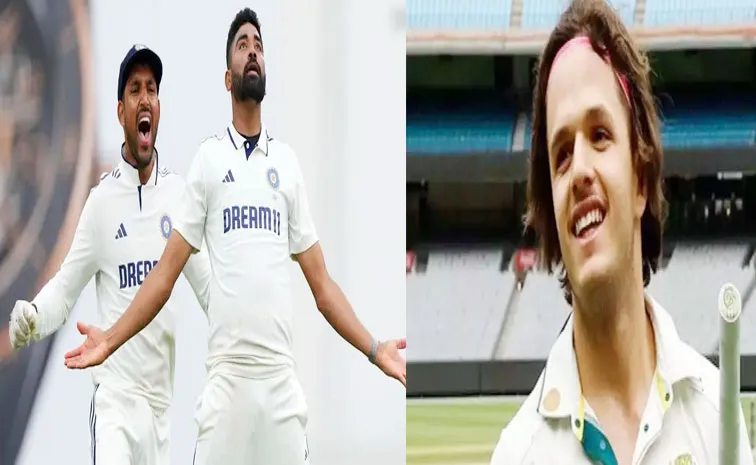 Ind A Vs Aus A 2nd Unofficial Test Day 1: Siraj Removes Konstas McSweeney 50