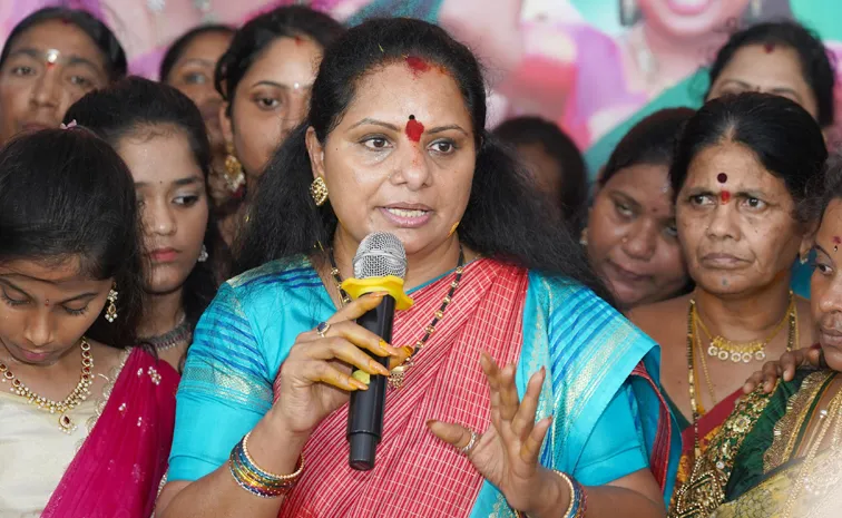 Kavitha Slams Congress Govt For Singareni Workers