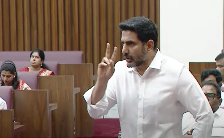 Nara Lokesh Admits Allotted Land to IT Firms at One Rupee per Acre in the Legislative Council