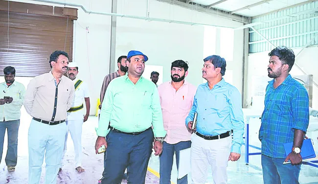 త్వరితగతిన ఏటీసీ భవన నిర్మాణ పనులు