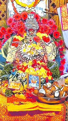 గాయత్రీదేవిగా.. వన దుర్గమ్మ