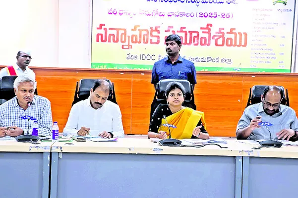 ధాన్యం కొనుగోళ్లకు ఏర్పాట్లు చేయాలి