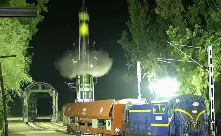 What Is India Agni Prime Missile How It Works From Rail based launcher Details