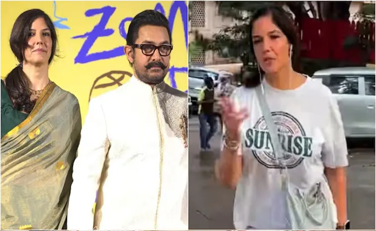 Aamir Khan partner Gauri snaps at following her on road goes viral