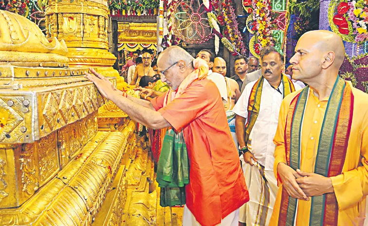 Vice President of India CP Radhakrishnan at durgamma temple