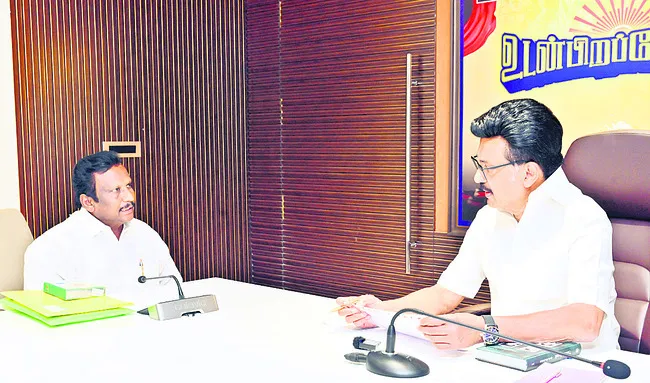 ముసిరి నేతలతో స్టాలిన్‌ భేటీ 

