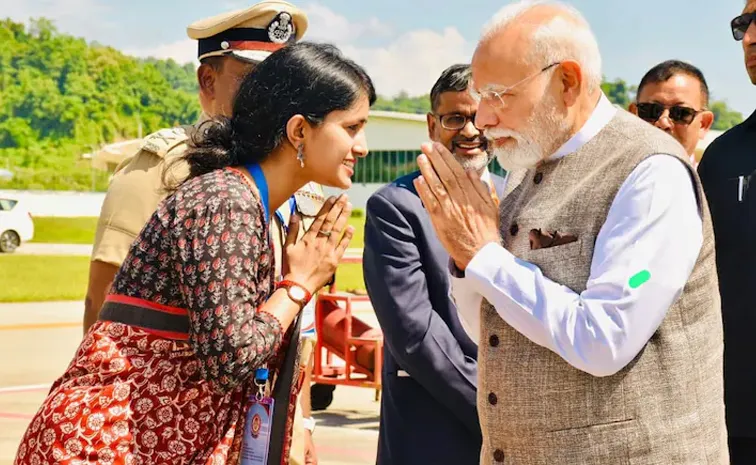 PM Modi Arunachal Tour All About IAS Officer Who Welcomed him