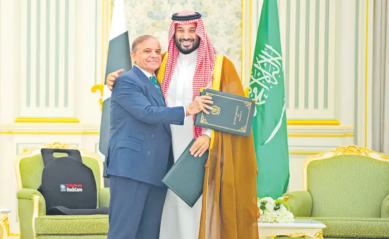Sakshi Guest Column On Pakistan, Saudi Arabia Defense agreement