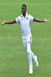 West Indies Pacer Shamar Joseph out of India Tests5