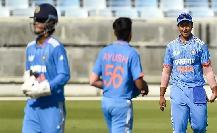 Indian U19 team Clean sweep Australia U19 In 3 match ODI Series