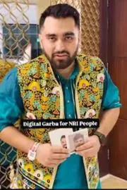Content Creator Dances With Photos Of NRI Friends During Navratri Goes Viral11