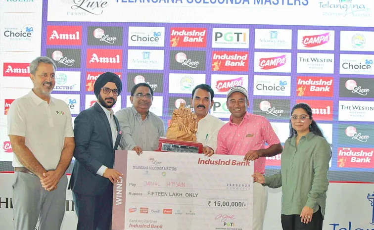 తెలంగాణ గోల్కొండ మాస్టర్స్ 2025 విజేతగా జమాల్ 