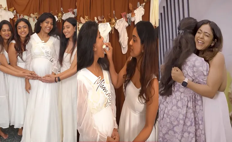 Bigg Boss Vithika Sheru Arrange Baby Shower to Sister Krithika