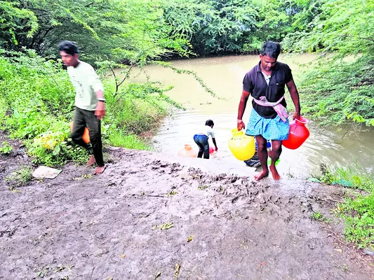 వర్షాకాలంలోనూ దాహం.. దాహం!