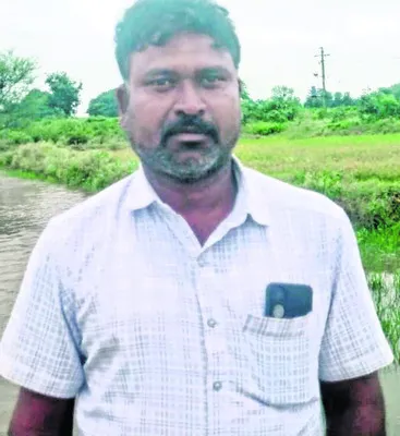 నాలుగెకరాలు నీటమునిగింది..