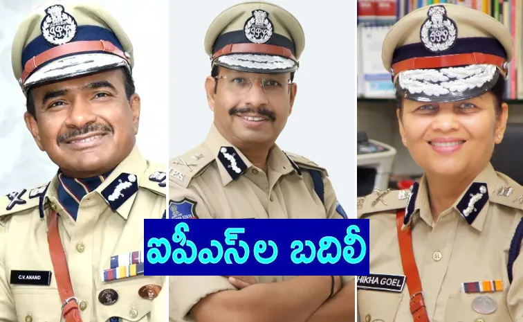 Telangana IPS reshuffling Sep 2025 full list with postings