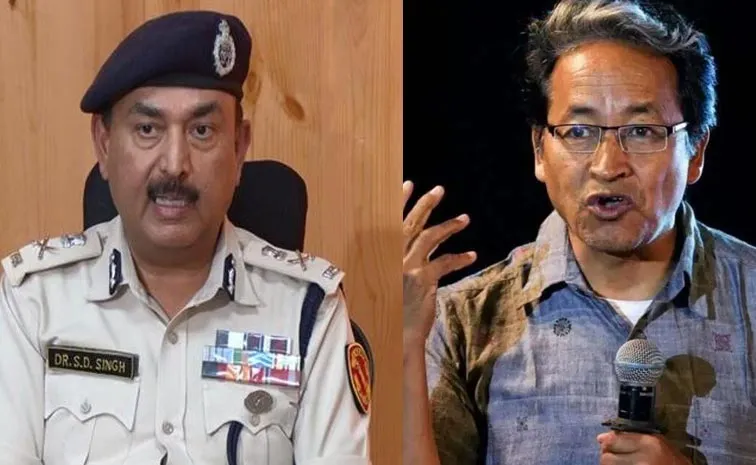 Ladakh Dgp Alleges Activist Sonam Wangchuk Links With Pakistan
